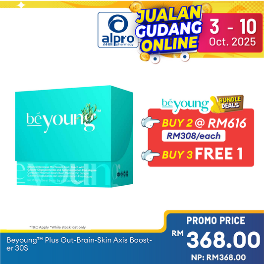 Beyoung™ Plus Gut-Brain-Skin Axis Booster 30s | Improve Gut Skin Health BeYoung