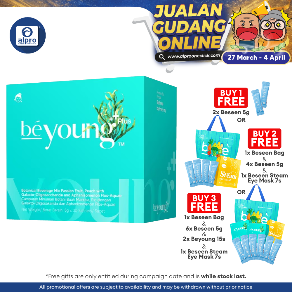 Beyoung™ Plus Gut-Brain-Skin Axis Booster 30s | Improve Gut Skin Health Beseen