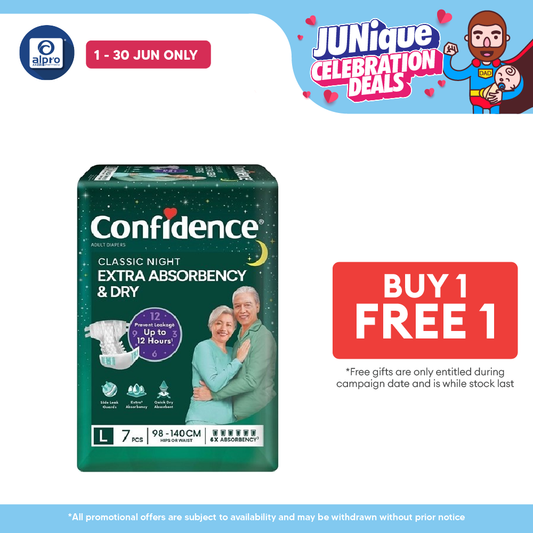 Confidence Classic Night Tape L 7s | Quick Dry Confidence