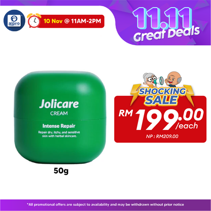 Jolicare Cream 50g | Repair Itchy, Dry & Sensitive Skin Jolicare