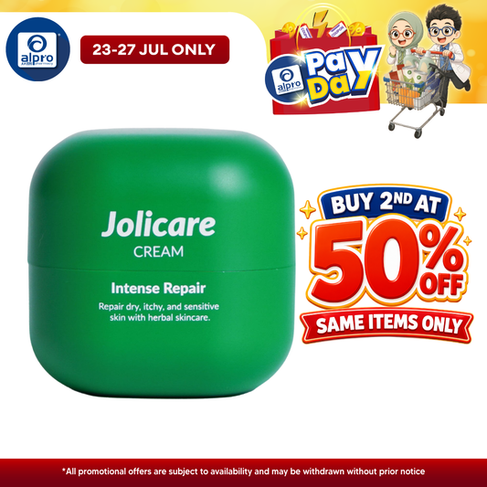 Jolicare Cream 50g | For Itchy, Dry & Sensitive Skin Jolicare