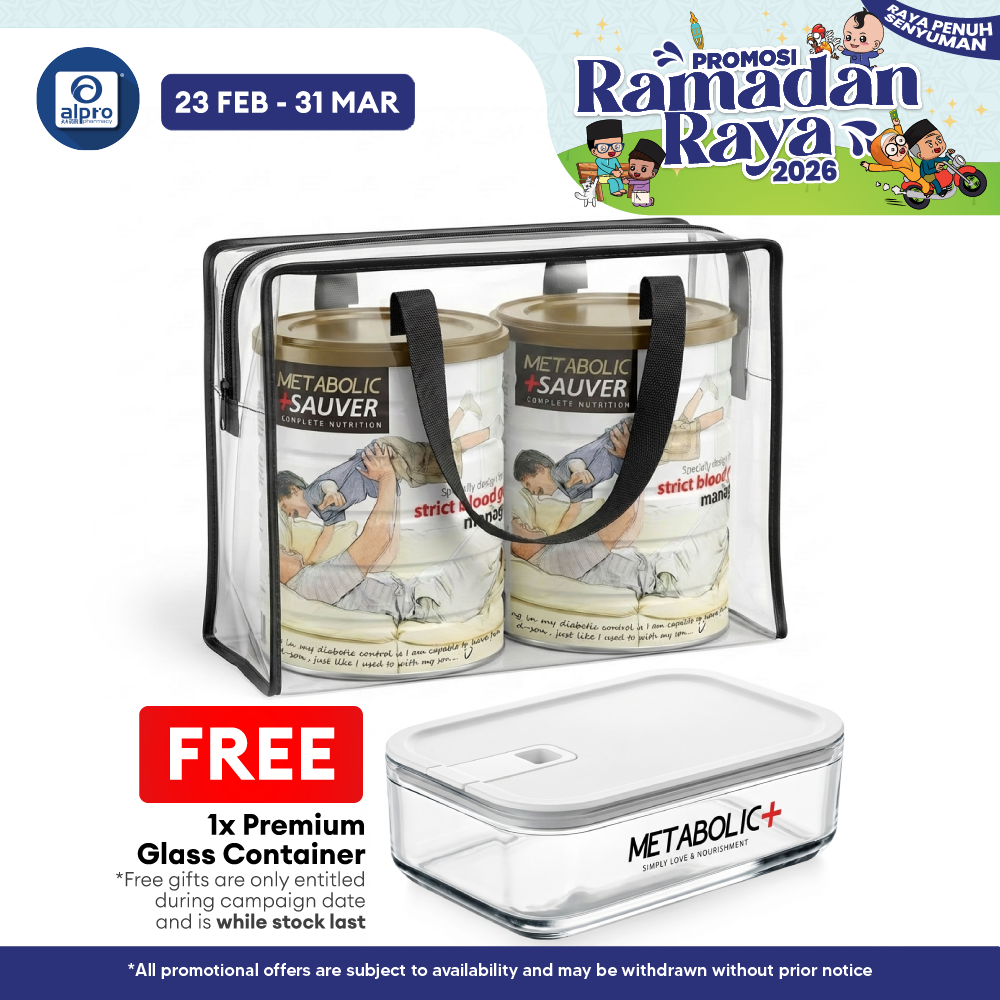 Metabolic + Sauver Vanilla 700g Twin Pack with Gift Metabolic+