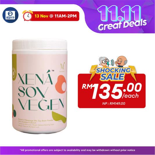 MINERVA Soy Vegen (Bottle) 400g | Natural Collagen Minerva