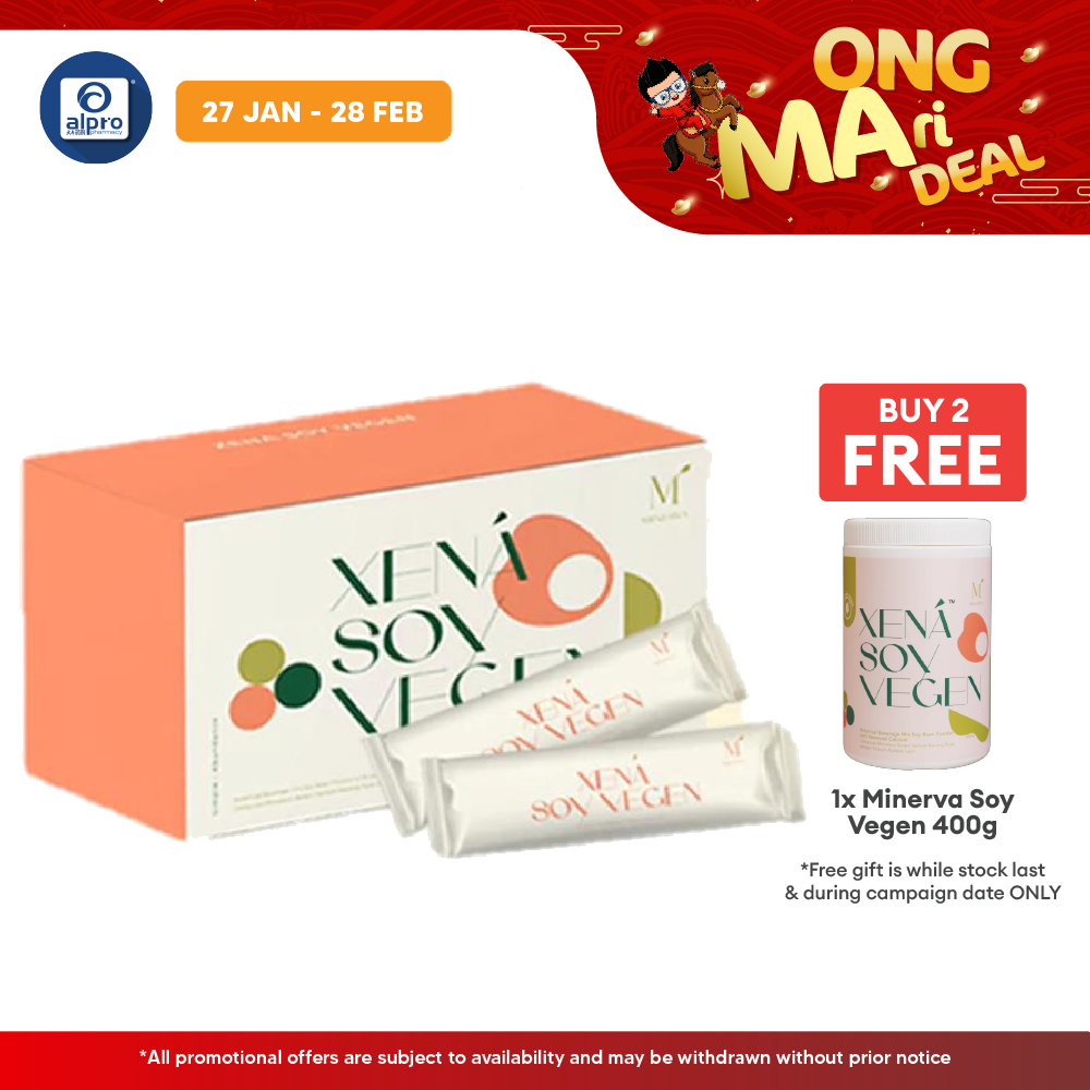 MINERVA Soy Vegen (30 Sachets) | Natural Collagen Minerva