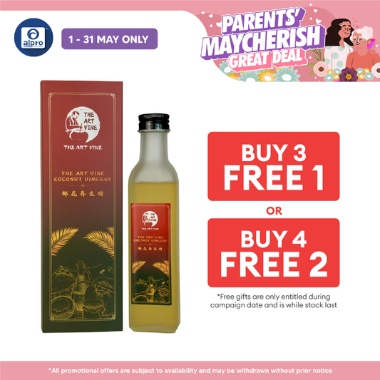 THE ART VINE Coconut Vinegar (Bottle) 250g | Pure Natural The Art Vine