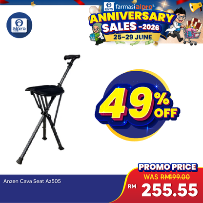 Anzen Cava Seat AZ505 | Stable Grip Anzen