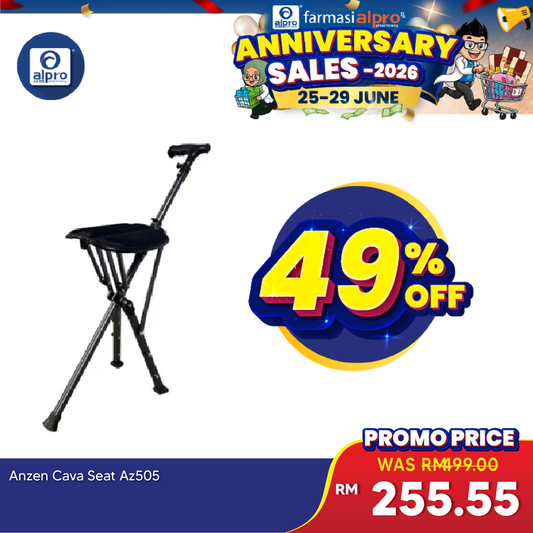 Anzen Cava Seat AZ505 | Stable Grip Anzen