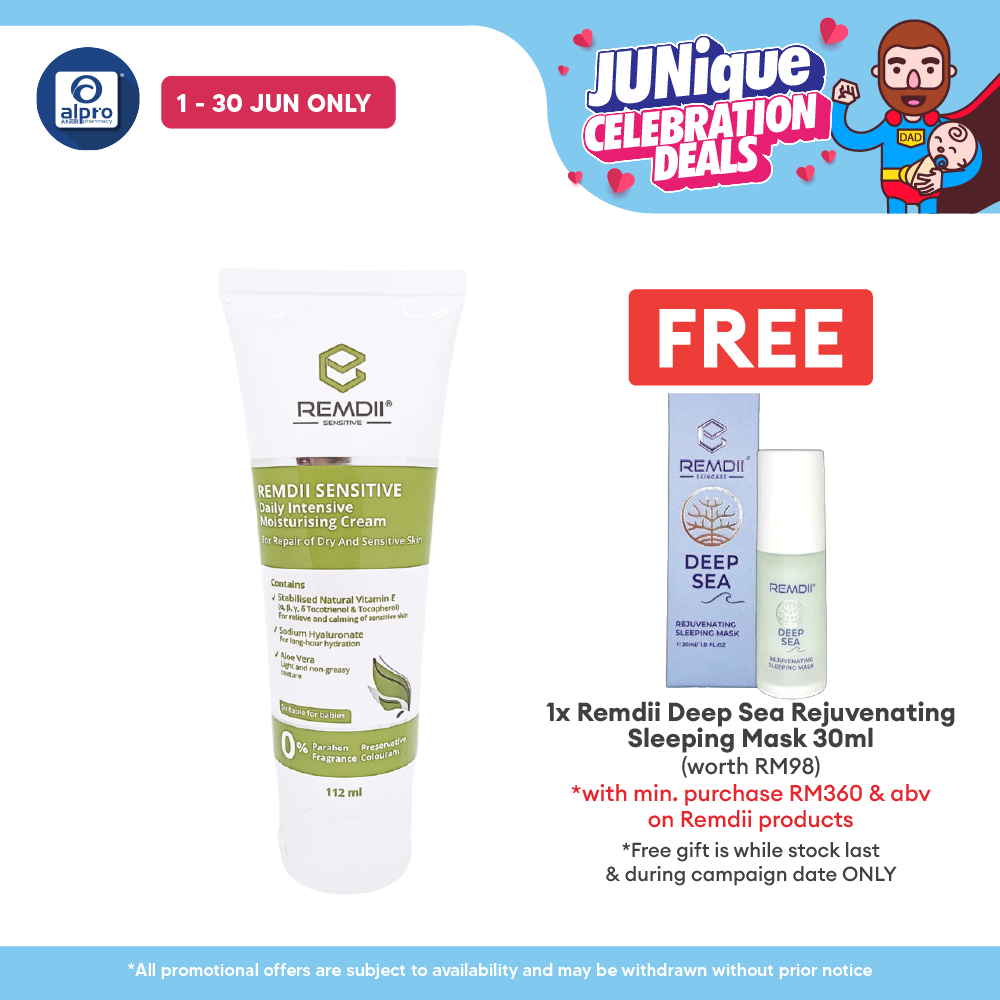 Remdii Sensitive Cream 112mL | Lightweight & Non-Oil Cream Remdii