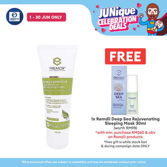 Remdii Sensitive Cream 112mL | Lightweight & Non-Oil Cream Remdii