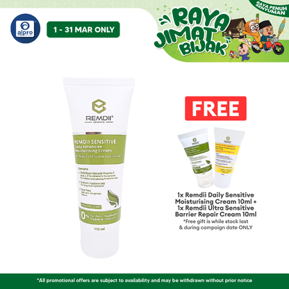 Remdii Sensitive Cream 112mL | Lightweight & Non-Oil Cream Remdii