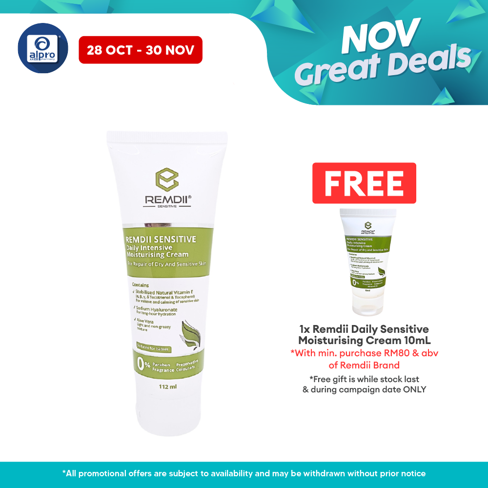 Remdii Sensitive Cream 112mL | Lightweight & Non-Oil Cream Remdii