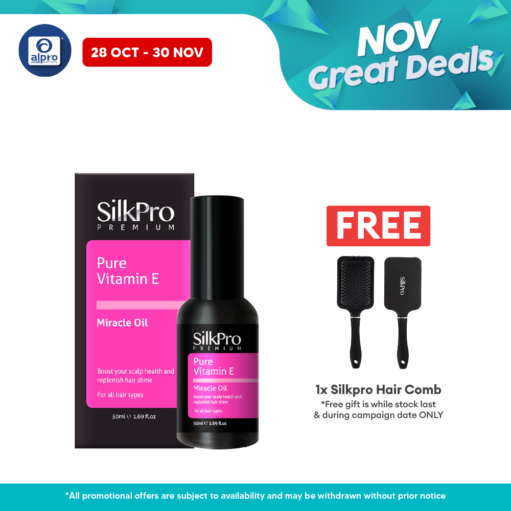 SilkPro Premium Miracle Oil 50mL | Scalp Health Booster SilkPro