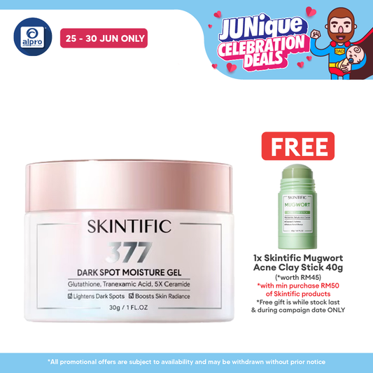Skintific Symwhite 377 Dark Spot Moisture Gel 30g | Prevent Early Sign of Aging Skintific
