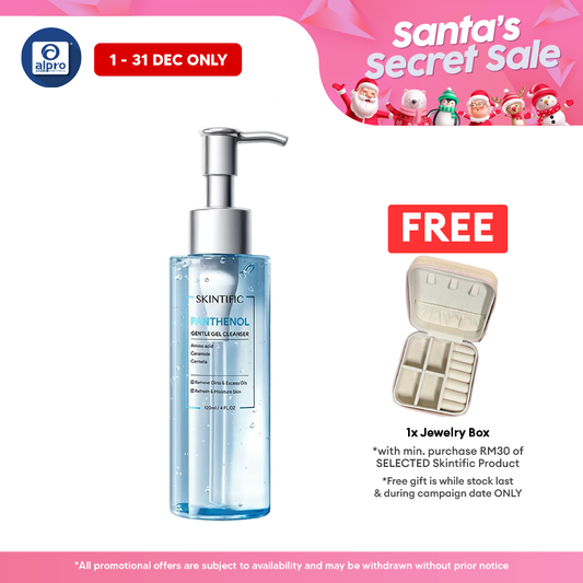 Skintific Panthenol Gentle Gel Cleanser 120mL | Deep Pore Cleansing & Refreshing Skintific