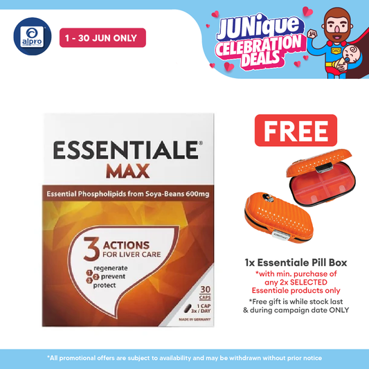 Essentiale Max 600mg Capsule 30's | Supports Daily Wellness Essentiale