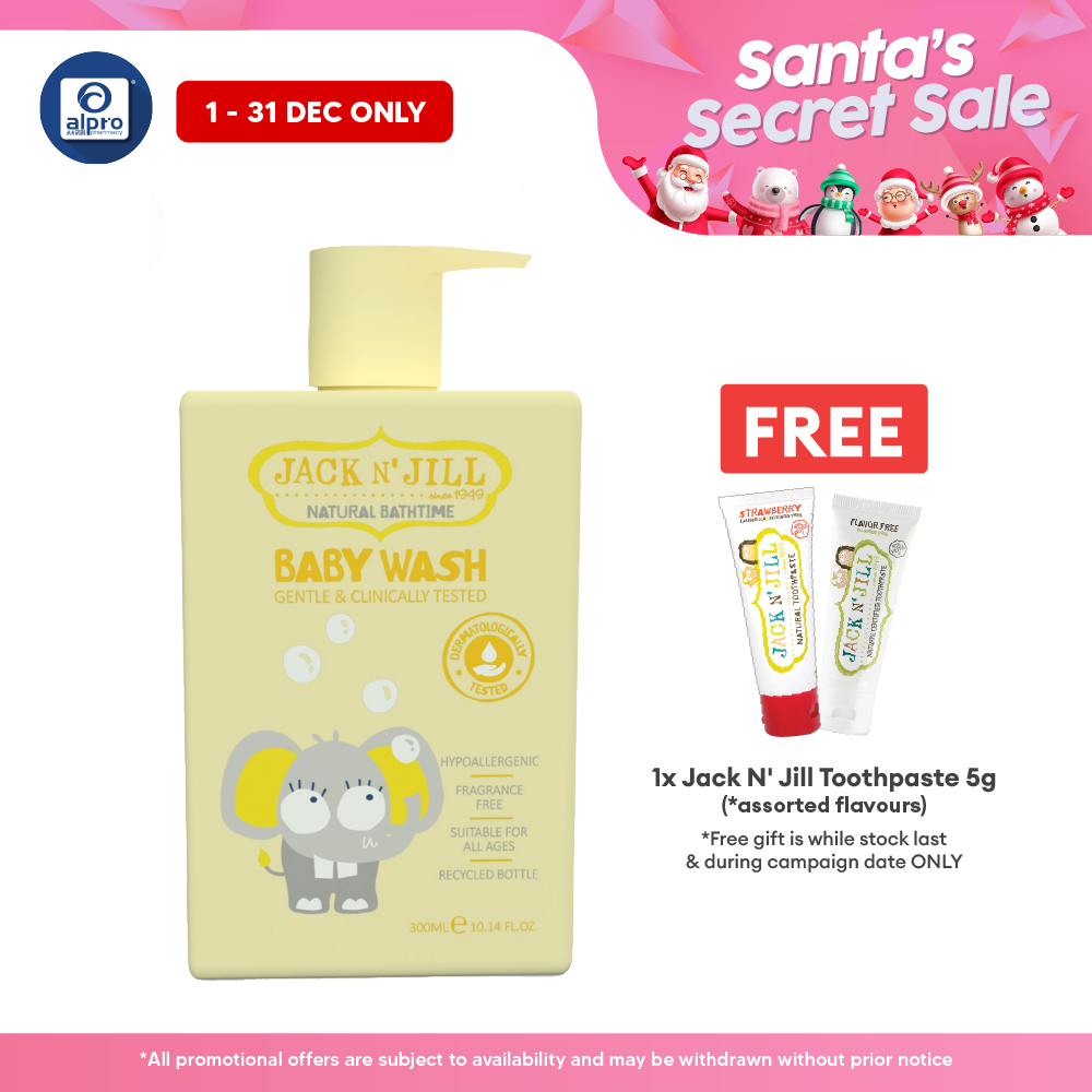 Jack N Jill Baby Wash 300ml | Gentle On Skin Jack N Jill