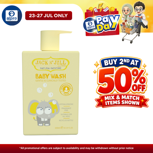 Jack N Jill Baby Wash 300ml | Gentle On Skin Jack N Jill