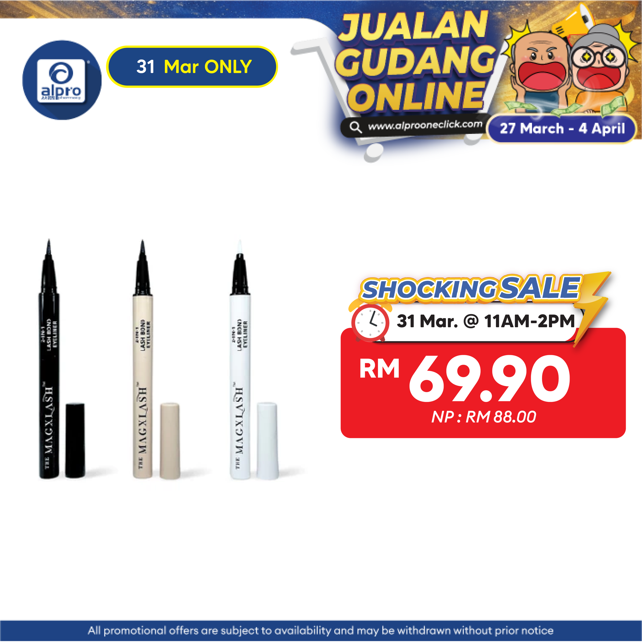 The Magxlash 2-in-1 Lash Bond Eyeliner (Black/ Dark Brown/ Clear) | Long Wearing & High Pigmentation THE MAGXLASH