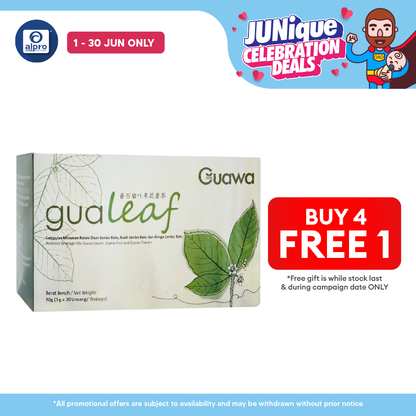 Guawa Gualeaf Guava Leaf Tea 3g ×30s | natural Antioxidants Support Overall Wellness GUAWA