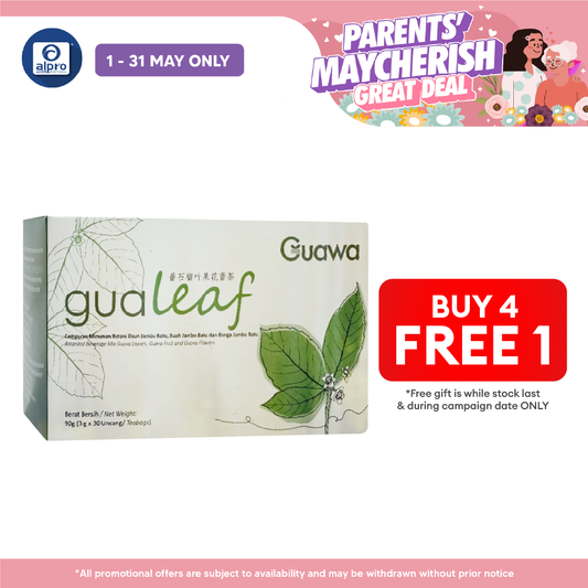 Guawa Gualeaf Guava Leaf Tea 3g ×30s | natural Antioxidants Support Overall Wellness GUAWA
