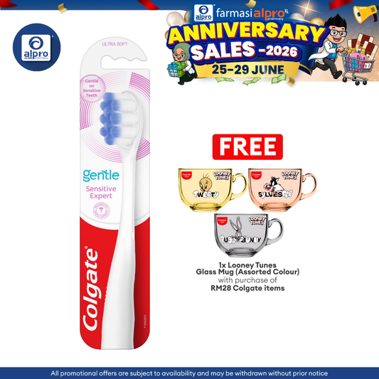 Colgate Gentle Sensitive Expert Ultra Soft 1s | Less Pressure & More Bristles Colgate