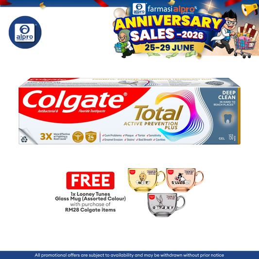 Colgate Total Deep Clean 150g | Deep Clean In Hard-To-Reach Places Colgate