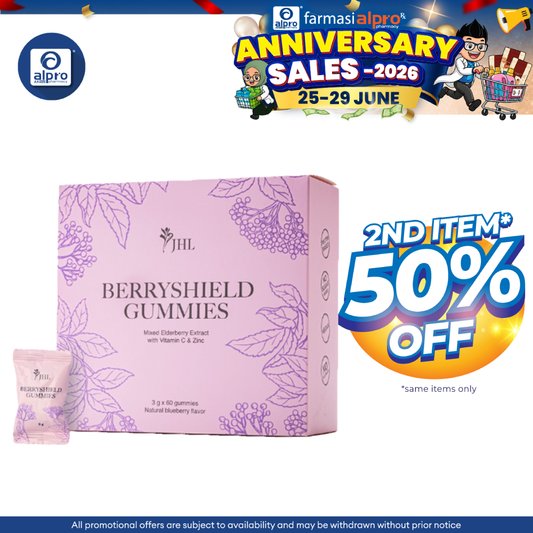 JHL Berryshield Gummies 3g ×60 Gummies | Supports Overall Health JHL