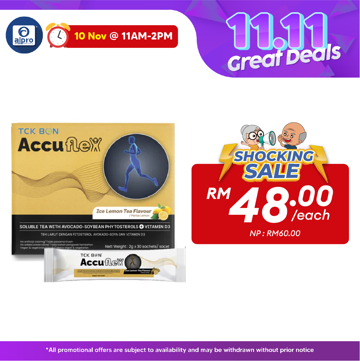 TCK BON Accuflex 30 Sachets | Nourishes Bones & Joint Cartilage TCK BON