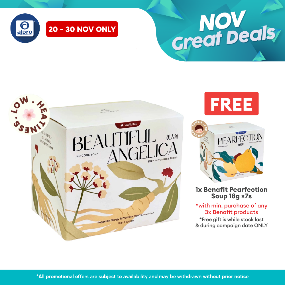 Benafit Beautiful Angelica Soup 16g ×7s | Helps Improve Circulation & Energy BENAFIT