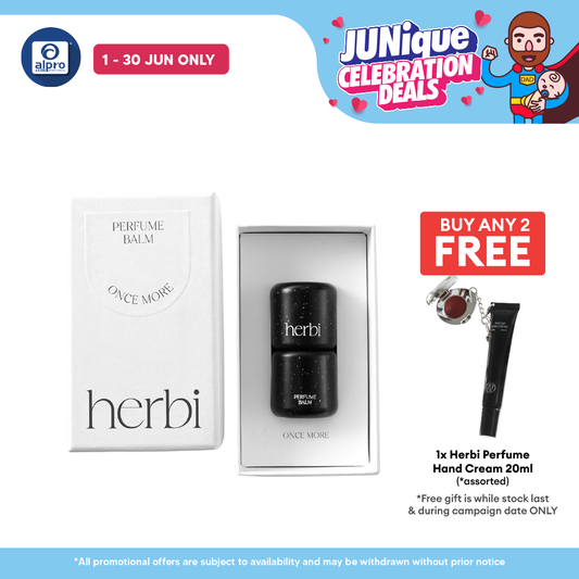 Herbi Perfume Balm (10 Different Scents) | Quiet Scents In Elegant Canister Herbi