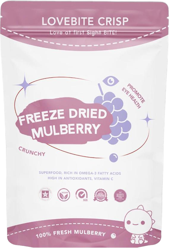 Lovebite Crisp Freeze-Dried Fruits (Assorted Flavours) | Rich in Vitamins, Fibre & Antioxidants LOVEBITE