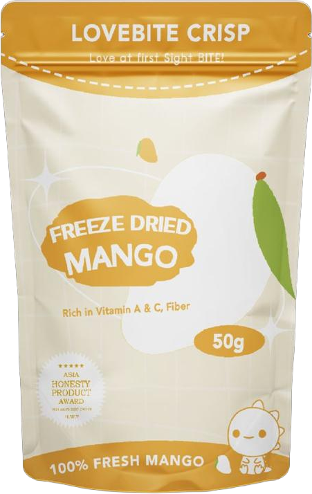Lovebite Crisp Freeze-Dried Fruits (Assorted Flavours) | Rich in Vitamins, Fibre & Antioxidants LOVEBITE