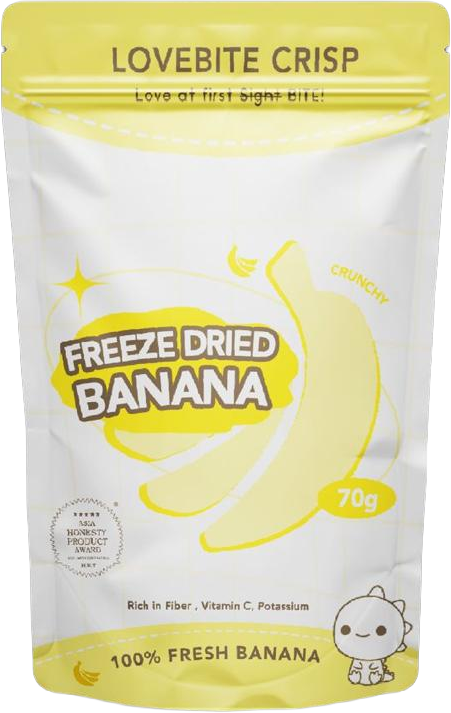 Lovebite Crisp Freeze-Dried Fruits (Assorted Flavours) | Rich in Vitamins, Fibre & Antioxidants LOVEBITE