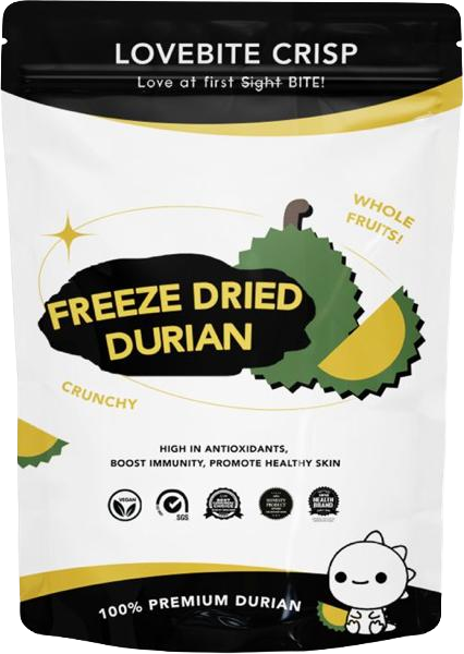 Lovebite Crisp Freeze-Dried Fruits (Assorted Flavours) | Rich in Vitamins, Fibre & Antioxidants LOVEBITE