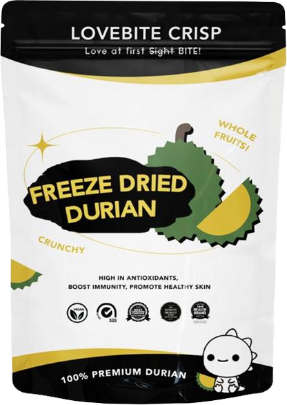 Lovebite Crisp Freeze-Dried Fruits (Assorted Flavours) | Rich in Vitamins, Fibre & Antioxidants LOVEBITE