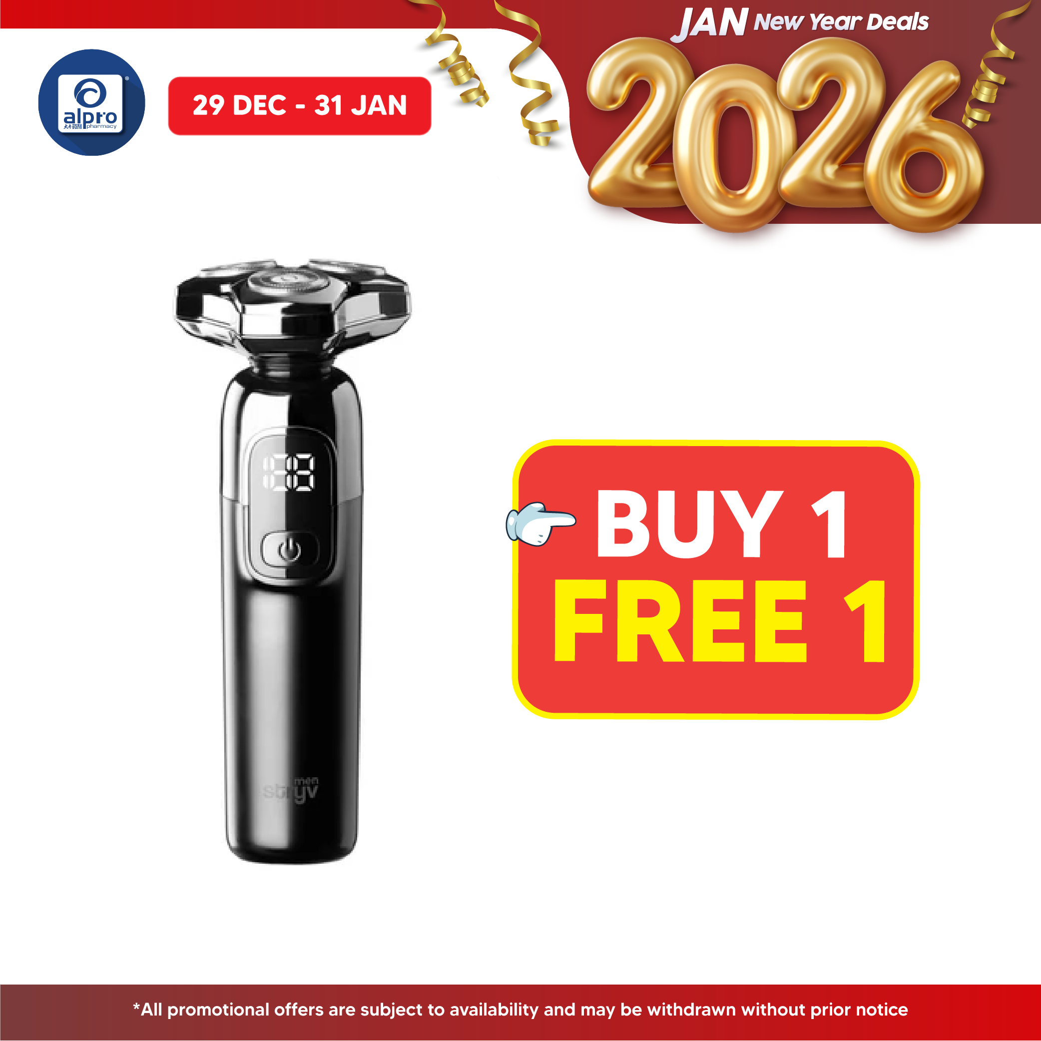 Stryv Proshave 2.0 | Efficient & Adapt to Face Contour Stryv