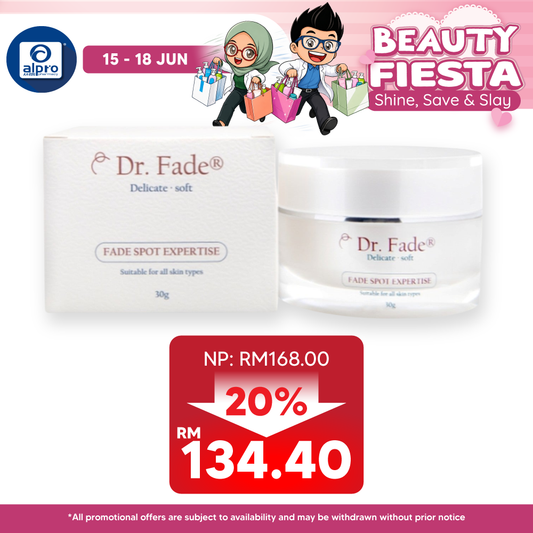 Dr Fade Spot Whitening Cream 30g | Boots Skin Metabolism & Lock Moisture Dr Fade