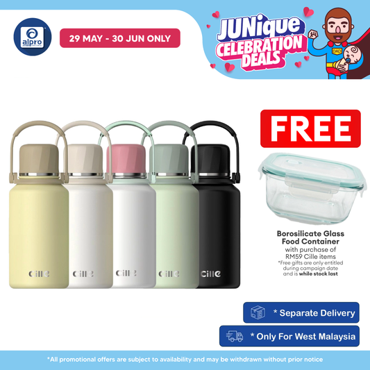 Cille Stainless Steel Thermos with Straw & Direct Drink Mouth 1200ML (XB-25148-1.2) | All Day Heat & Cold Retention Cille