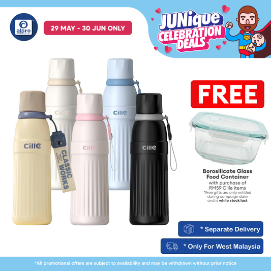 Cille 316 Stainless Steel Tumbler with Coaster 600mL (XB-25132) | Premium Elegant Design Cille