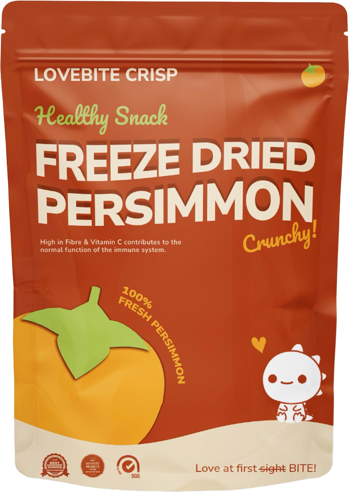 Lovebite Crisp Freeze-Dried Fruits (Assorted Flavours) | Rich in Vitamins, Fibre & Antioxidants LOVEBITE