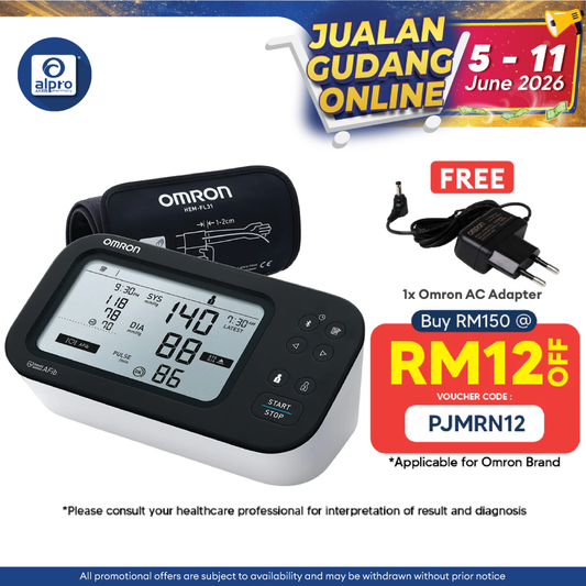 OMRON Blood Pressure Monitor HEM-7383T1 | Early Detection AFib™ Technology Omron