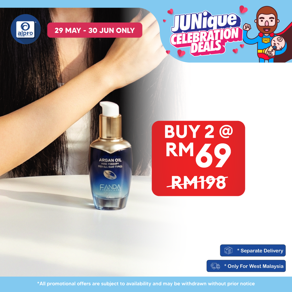 Fanda Argan Oil 40mL | Light & Non-Greasy Formula FANDA