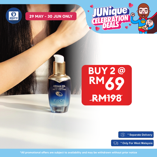 Fanda Argan Oil 40mL | Light & Non-Greasy Formula FANDA