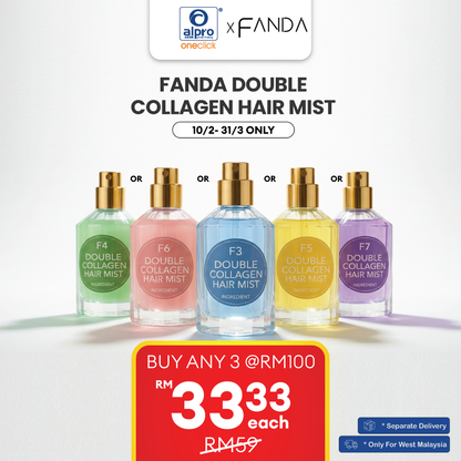 Fanda F3 Collagen Mist 50mL | Blackcurrant & Jasmine Scent FANDA