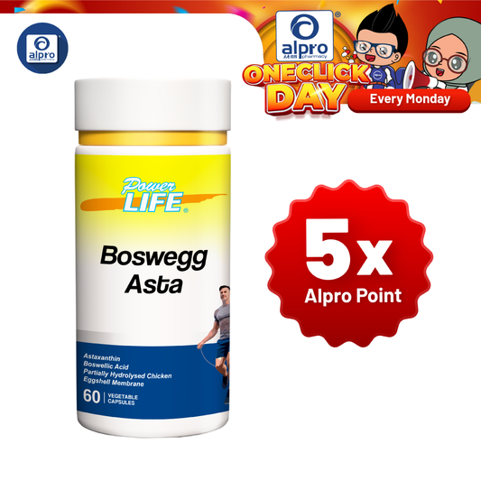 Powerlife Boswegg Asta Capsule 60s | Joint Support Powerlife