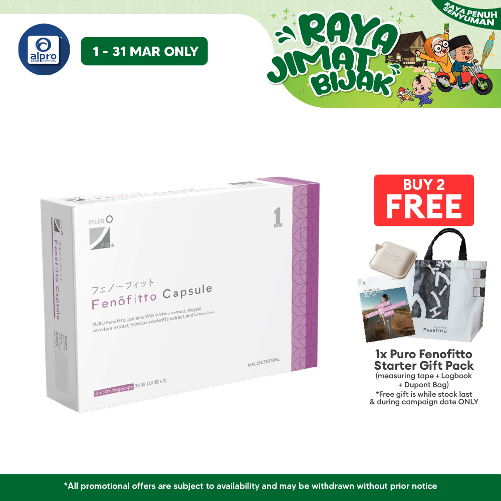 Puro Fenofitto Capsule 30s Puro