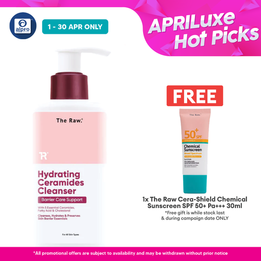 The Raw. Hydrating Ceramides Cleanser 140mL | Hydrating Skin Barrier Essentials The Raw.