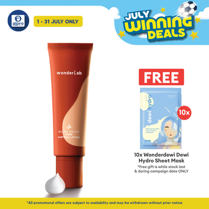 WonderLab BEL-AEK Ageless PDRN Ampoule Lotion 50mL | Boost Renewal & Firmness WONDERLAB
