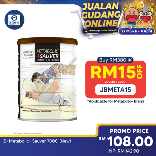 Metabolic+ Sauver 700g (NEW) Metabolic+