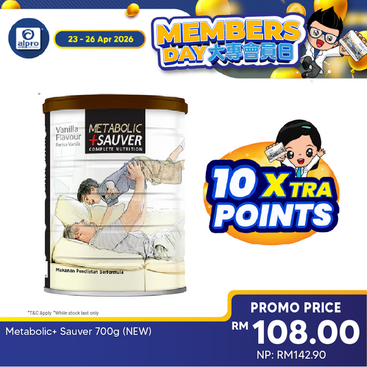 Metabolic+ Sauver 700g (NEW) Metabolic+